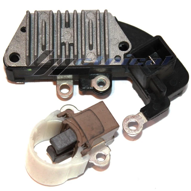 ALTERNATOR VOLTAGE REGULATOR BRUSH HOLDER BRUSHES For VOLVO DENSO 740