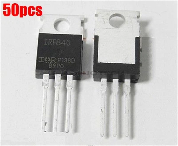 10PCS IRF840 TO-220 POWER MOSFET N-channel 8A 500V NEW