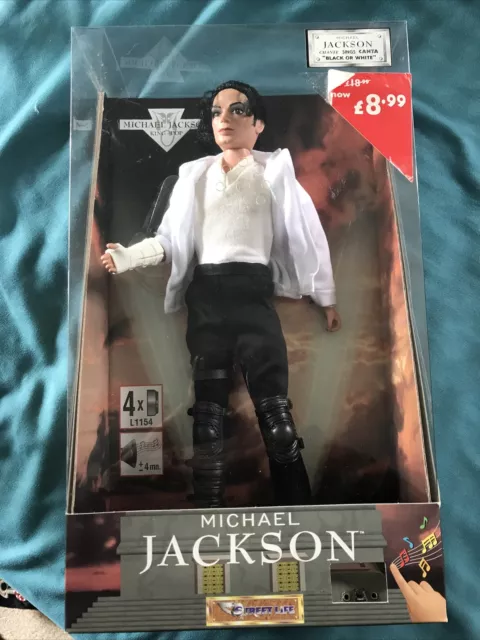 Michael Jackson - King of Pop - 12 Collectible Doll Black or White