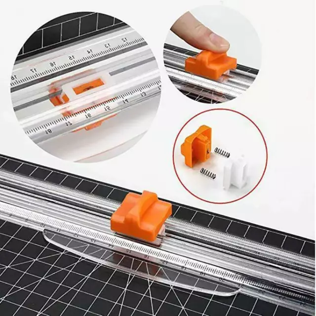 Heavy Duty A4 Photo Paper Cutter Guillotine Ruler Card Trimmer Home Office Tool