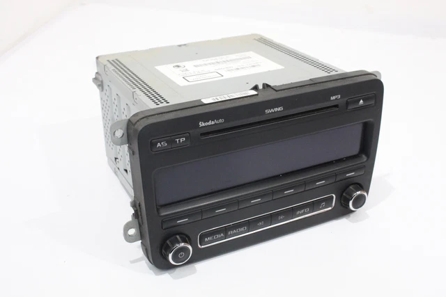 Skoda Roomster 5J 10> Unità principale lettore CD radio stereo swing 5J0035161D