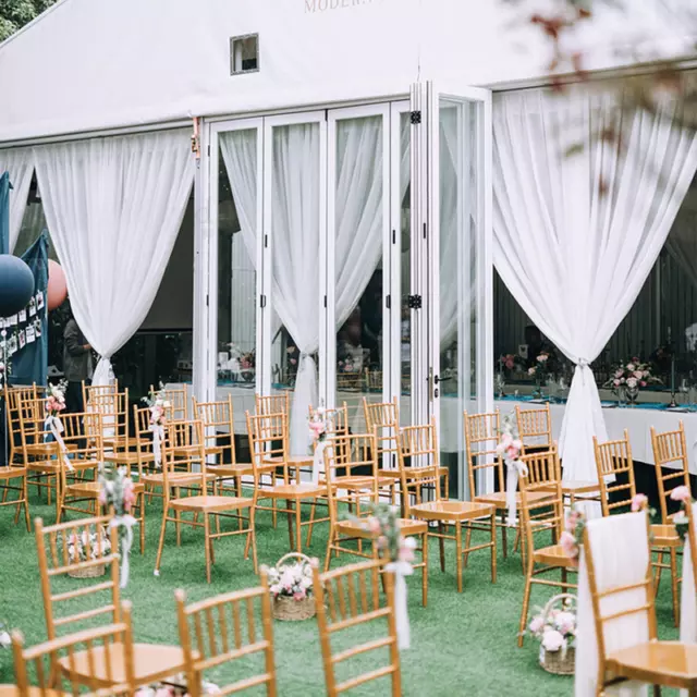 Mousseline Mariage Décors Panneaux Suspendu Rideaux Fête Arrière-plan Tissu