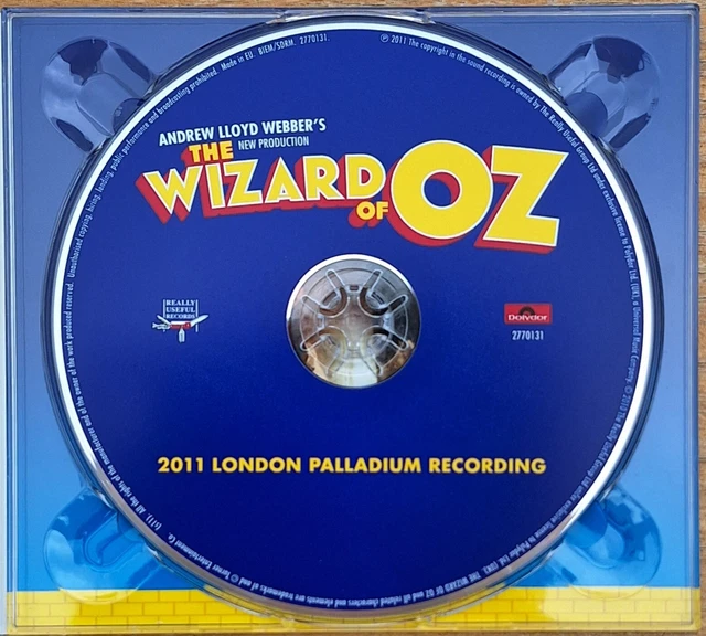 ANDREW LLOYD-WEBBER'S THE WIZARD OF OZ (2011 London Palladium Recording ...