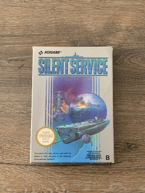 Silent Services Nintendo NES Complet EEC/FRA
