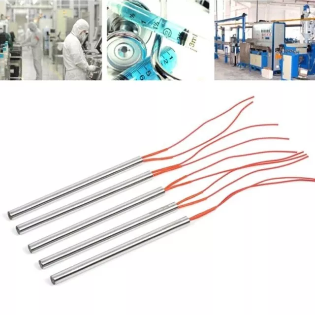 Fast Heating Stainless Steel Heat Rod Easy and Quick Replacement 220V 100W 300W