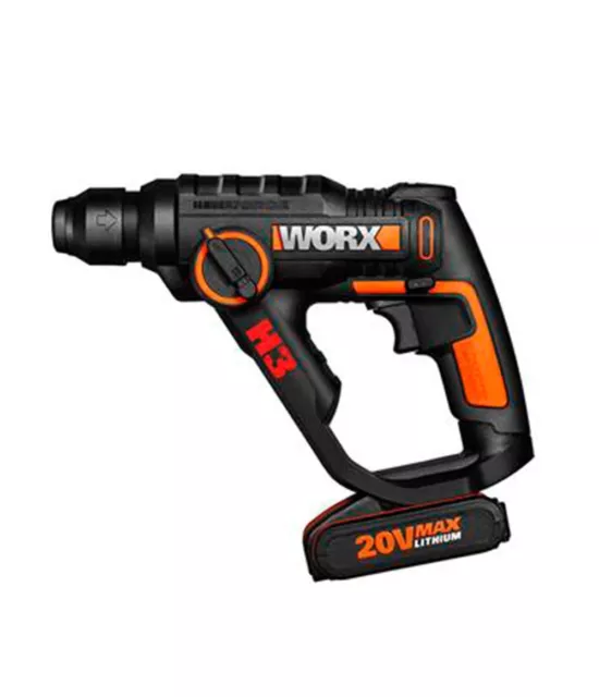 WORX WX390 - H3 Marteau Sds 3EN1 20V Li