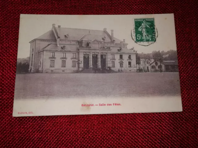 Baccarat - Salle des Fêtes - 54 - Meurthe et Moselle