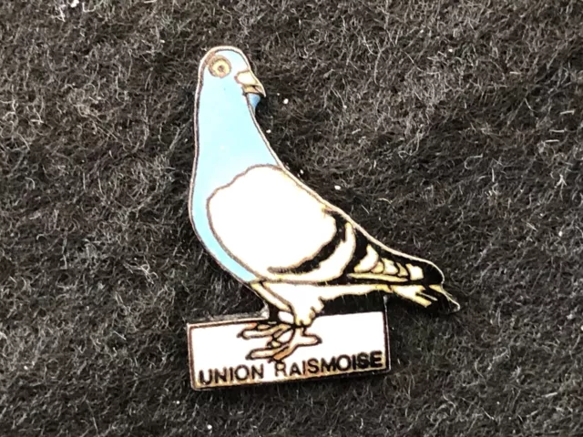 Pigeon Pin Hard Enamel Silver 3cm Dove Bird Lapel Pin Brooch