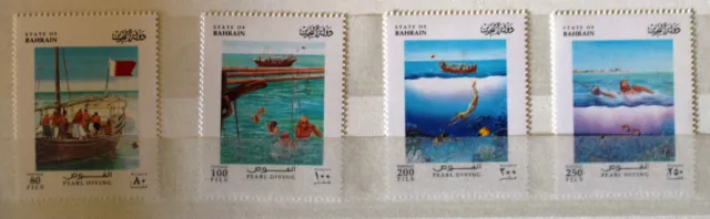 Bahrain 1996 Perlentaucher von Bahrain postfrisch MNH