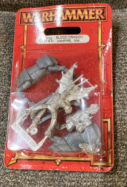 Warhammer Fantasy – Blood Dragon Vampire Counts On Winged Nightmare – Metal OOP – Démonté