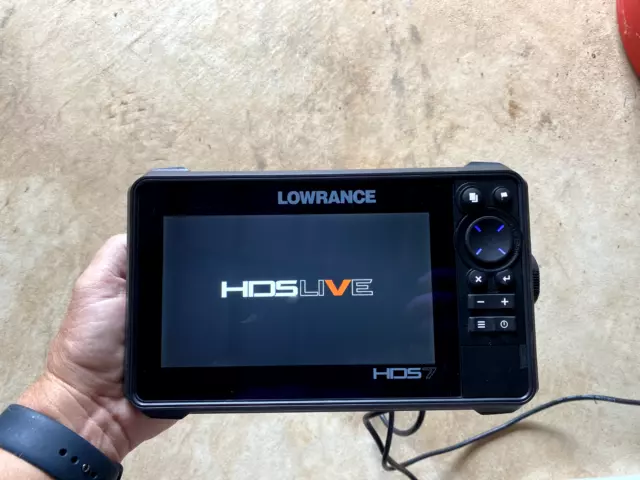 LOWRANCE HDS-7 LIVE Fishfinder/Chartplotter with SunCover and ...