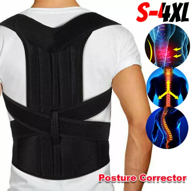 Best Back Brace Posture Corrector For Women Men Medical Scoliosis Back  Support