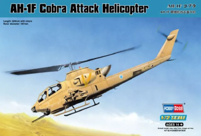 Hobbyboss 1/72 87224 AH-1F Cobra