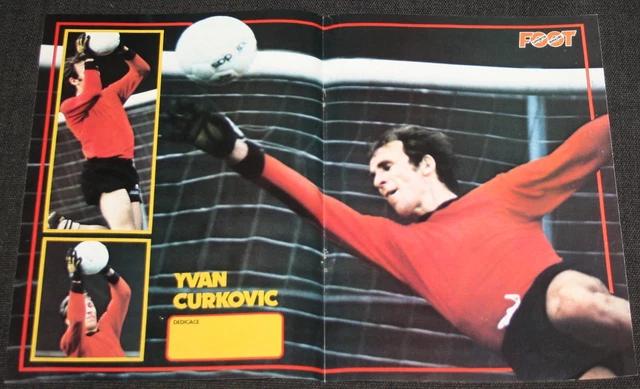 Foot Supporter Magazine 1977 – Spécial Saint-Étienne, Platini, Poster Curkovic