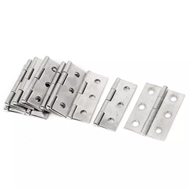 10Pcs De Cajón De Armario Puerta De Acero Inoxidable De 1,8 Pulgadas