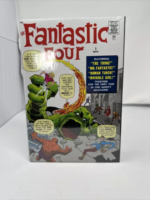 The Fantastic Four Marvel Omnibus Vol 1 2007 Hardcover New Sealed Fast Ship