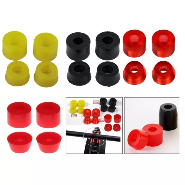 Elevate Your Skateboarding Experience with 4Pcs Replacement Pivot Cups