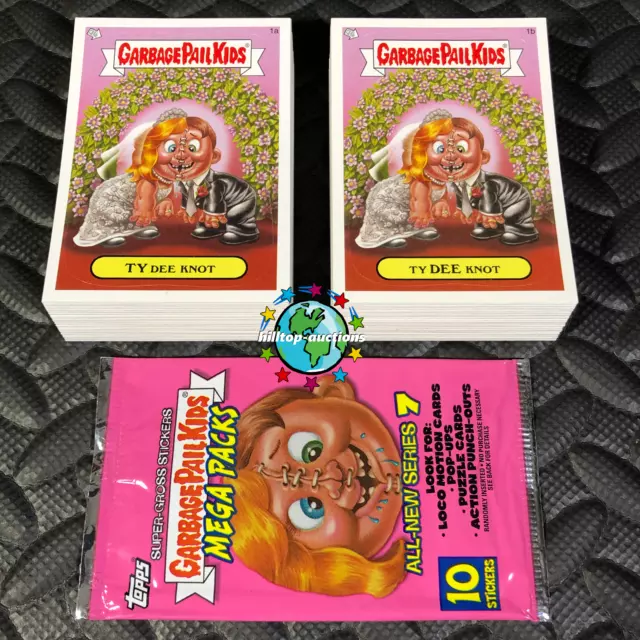 Garbage Pail Kids Ans7 Complete 110-Card Set 2008 All-New Series 7 +Wrapper! 7Th