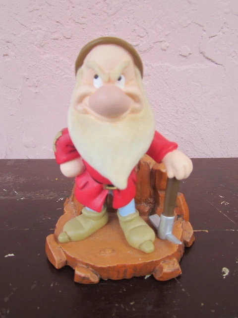 DISNEY SNOW WHITE and the Seven Dwarfs Grumpy Mining bobblehead ...