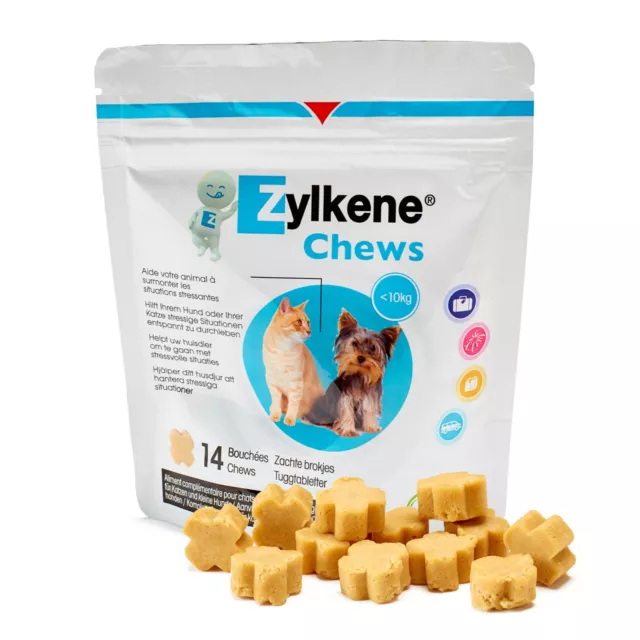 Vetoquinol Zylkene 75 mg 2x14 Chews | Hunde | Katzen | Stress | Beruhigung