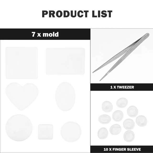 1 Set Bahn Tablett Form Diy Tablett Epoxy Form Tablett Form Kerze Halter Form 9