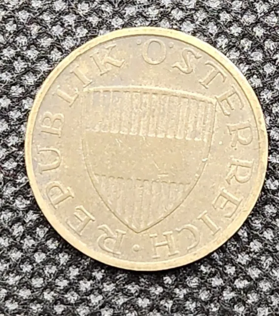 🪙1979 Austria 50 Groschen Coin AU  Aluminum Bronze Money 🪙 2