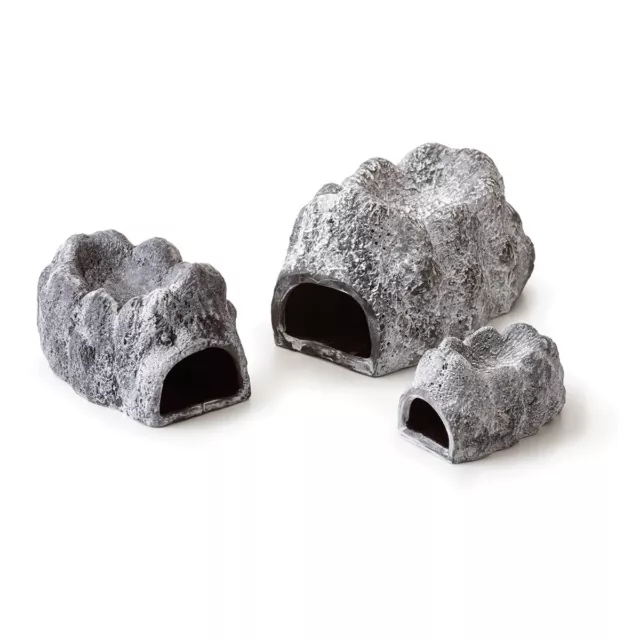 Exo Terra Wet Roche - Keramikhöhle pour Terrariums,Différentes Tailles,Neuf