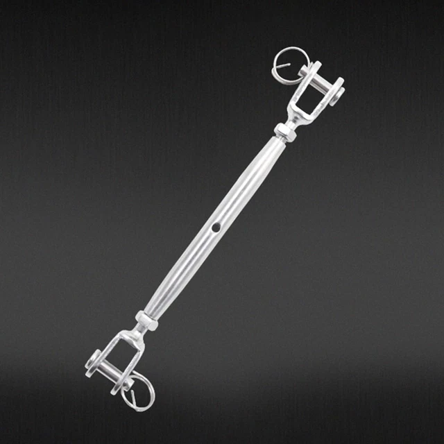 LENGTH ADJUSTER CLAMP Tensioner Jaw Turnbuckle Bolt Steel Wire Rope 27