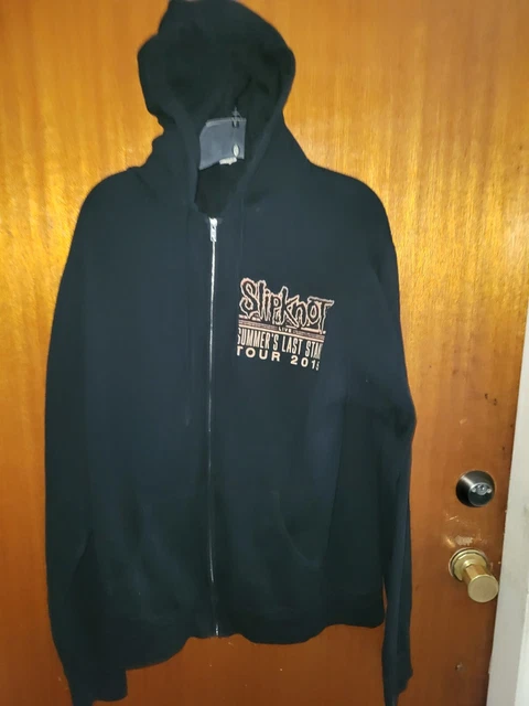 SLIPKNOT Summer's Last Stand Tour 2015 Men's Hoodie  Band Concert  SZ Large