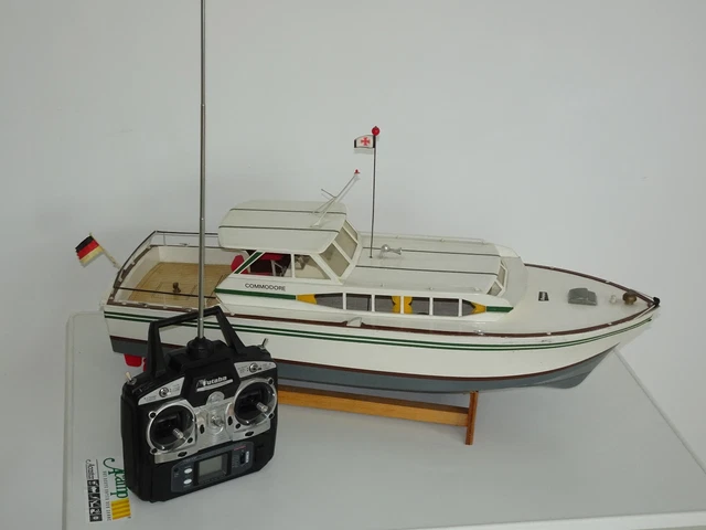 Bateau Radiocommandé Robbe Fast Man – Moteur Graupner 7,2V, Contrôleur Pico, Testé