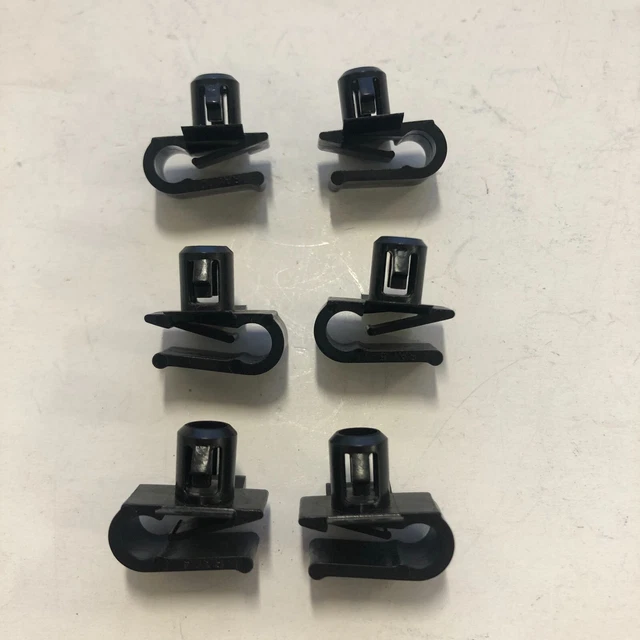 Mercedes OEM Set of 6 Front Bumper AMG Mesh Grille Fastener Clip