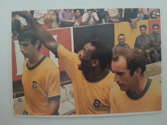 Bergmann Nr. 66 Pele Mexico 70 71 soccer card Brasilien brazil WM 1970 Fußball