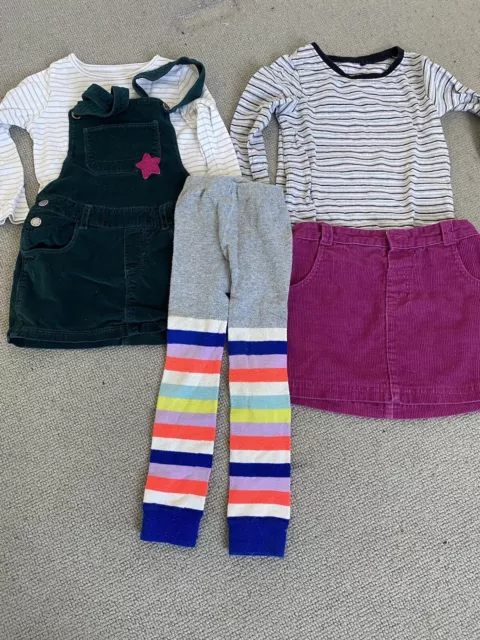 Girls age 3-4 bundle skirts long sleeved tops dress Next Mini Boden Jojo Maman
