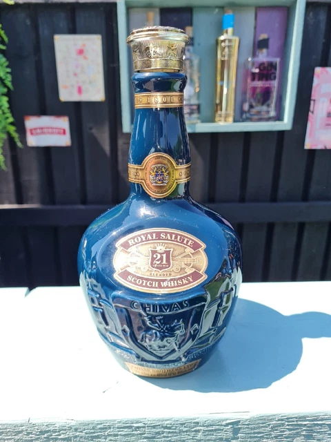 Vintage Wade Chivas Brothers Royal Salute 21 Year Old Whisky Empty Bottle
