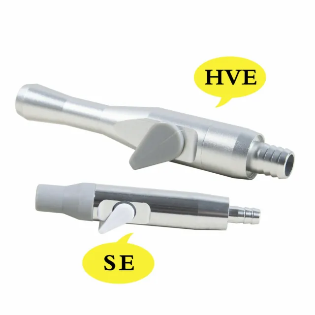 10pcs Dental Valve Oral Saliva Ejector Suction HVE/SE Weak&strong Handpiece Tips