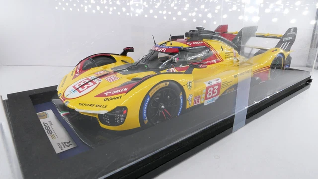 Modèle Réduit LOOKSMART 1/18 - Ferrari 499P Hypercar Vainqueur Le Mans 2024 (LS18LM049)