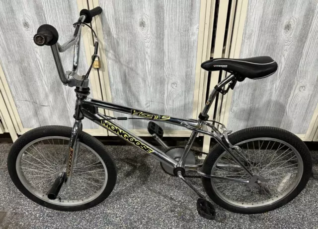 1998 MONGOOSE HOOP D BMX 20 CHROME BIKE All Original but Seat LOCAL PICKUP 299.99 PicClick