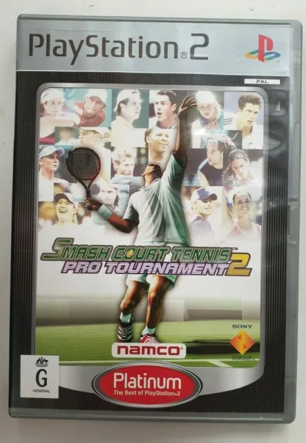 Smash Court Tennis Pro Tournament 2 - Sony PlayStation 2 PS2 - PAL