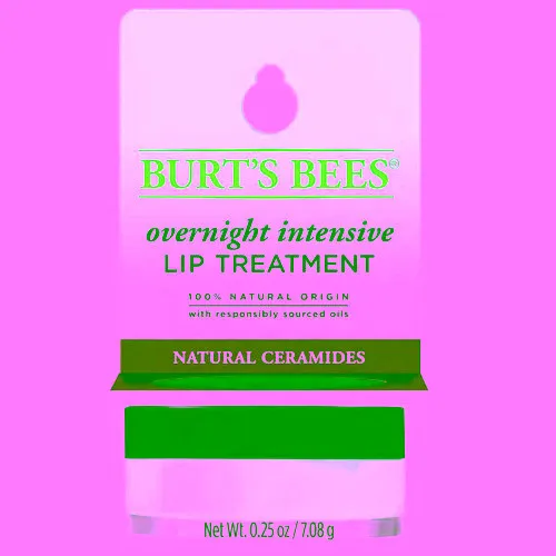 De Nuit Intense Lèvre Traitement avec Naturel Ceramides. 7.4ml Par Burts Bees