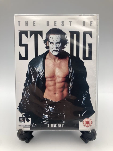 WWE: THE BEST of Sting DVD (2014) Sting cert 15 3 discs Wrestling