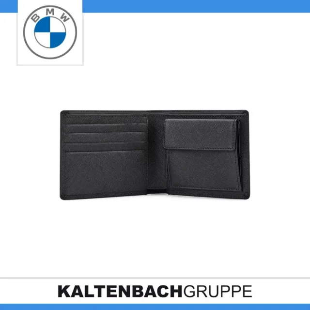 ORIGINAL BMW Geldbörse Wallet schwarz mit Münzfach - 80212864419 2