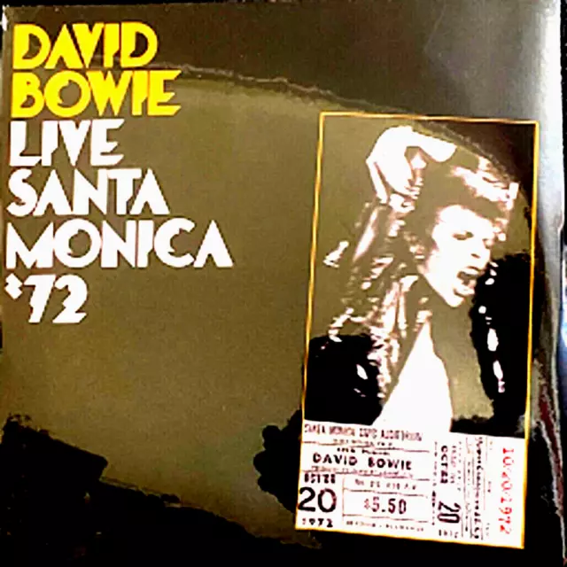 David Bowie Live Santa Monica'72 - Tout Neuf Double Disque Vinyle LP