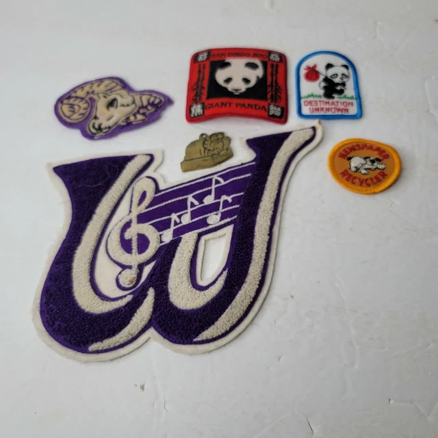 SAN DIEGO ZOO Giant Panda and Assorted Patches Garfield Brass Charm $12