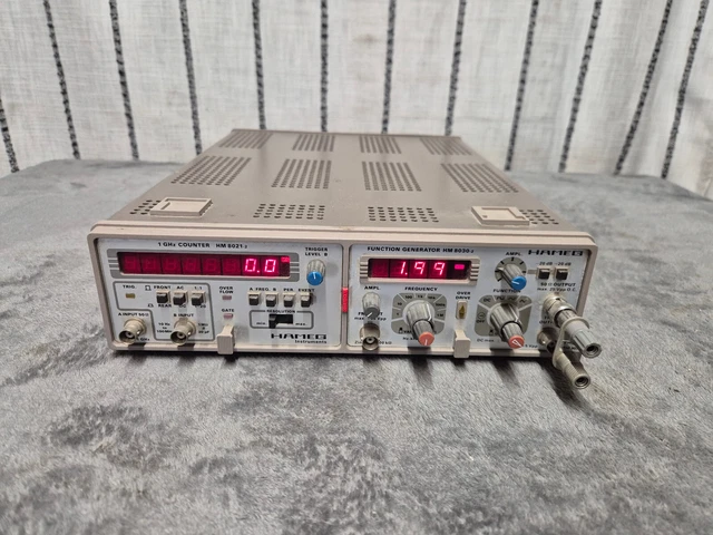 HAMEG Function Generator HM8030-2 + 1 GHz Counter HM8021-2