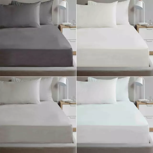 Fitted Sheets OR Pillowcases Cheap Bedding Percale Non-Iron Easy Care