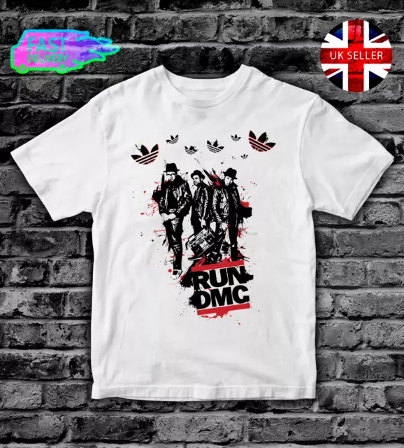 RUN DMC Kids T-Shirt Top Boys Girls ADULTS MENS T SHIRT TSHIRT