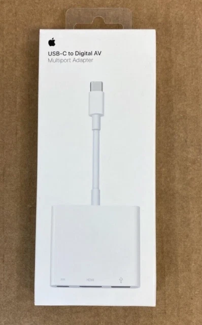 Genuine Apple USB-C to Digital AV Multiport Adapter MUF82AM/A - unopened
