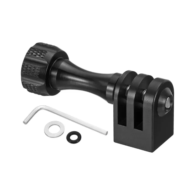 Action Camera Tripod, Aluminum Tripod Mount with Thumbscrew Style 3, Black