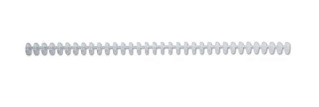 (TG. 16 mm) GBC Dorsi Click 16mm 50pz - Ghiaccio - 387326E - NUOVO
