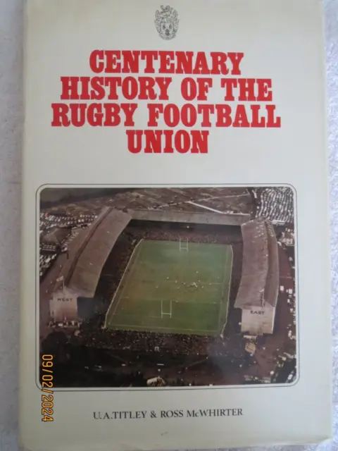 Book "Centenary History Of The Rugby Football Union"